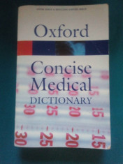 Furnizez in Constanta OXFORD CONCISE MEDICAL DICTIONARY, 2007, 0723480007. foto