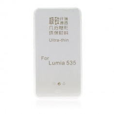 Husa Microsoft Lumia 535 Ultra Slim 0.3mm Transparenta - CM01276 foto