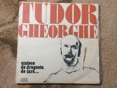 Tudor Gheorghe cantece de dragoste de tara album disc vinyl lp muzica folk pop foto
