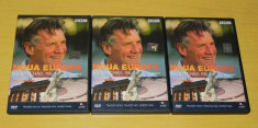 Lot 3 dvd Noua Europa a lui Michael Palin partile a, b, c documentare foto