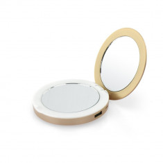 Power Bank Mirror LED 3000mAh Gold - CM10358 foto