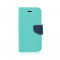 Husa Samsung Galaxy S5 / S5 Neo Fancy Book Menta-Bleumarina - CM04476