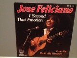 JOSE FELICIANO - I SECOND THAT../FREE..(1982/MOTOWN/RFG) - Vinil Single pe &#039;7/NM, Pop, Polygram