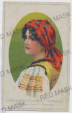 2782 - ETHNIC Woman - old postcard - unused, Necirculata, Printata