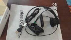 Casti CALL CENTER Plantronics Blackwire c620-m Casti cu microfon profesionale foto