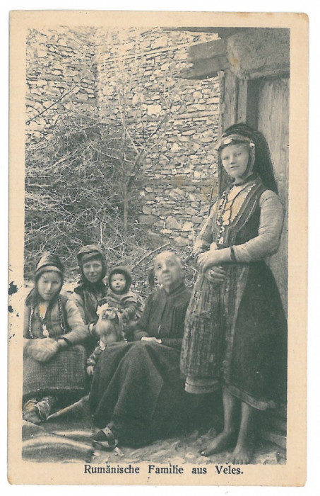 104 - ETHNIC women, port popular - old postcard, CENSOR - used - 1917