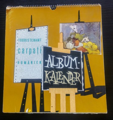 Album Kalender/ Touristenamt, Carpati, Rumanien// calendar promovare turistica foto