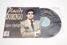 Placido Domingo ?? Opera Highlights - disc vinil ( vinyl , LP ) foto