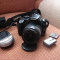 camera foto Canon 400d cu obiectiv 18-55mm sistem complet