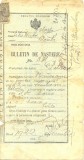 Z34 DOCUMENT VECHI-REGATUL ROMANIEI-BULETIN DE NASTERE PETRICA VRANCEANU 1922