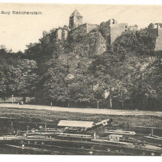 (A) carte postala(ilustrata)-GERMANIA-HALLE-Castelul Giebichenstein