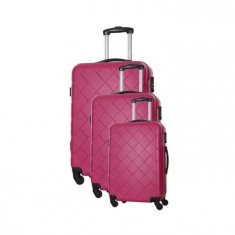 Set 3 trolere Bag Stone ? fuchsia foto