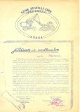 Z22 DOCUMENT VECHI -SCRISOARE DE MULTUMIRE-UZINA DE UTILAJ GREU PROGRESUL-BRAILA