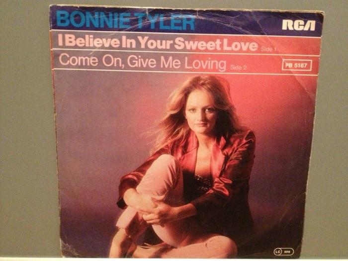 BONNIE TYLER - I BELIEVE IN YOUR../COME ON...(1979/RCA/RFG) - Vinil Single &#039;7/NM