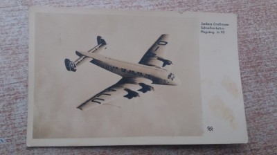 C.P. ww2 Avion German- Ju 90. foto