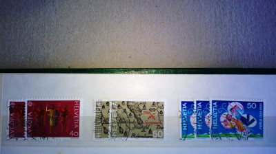Europa Centrala - 111 timbre stampilate deparaiate foto