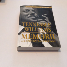 MEMORII ALE UNUI BATRAN CROCODIL de TENNESSE WILLIAMS , 2009,RF4/1