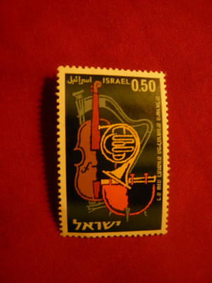 Serie 25 Ani Filarmonica din Israel 1961 , 1 valoare foto