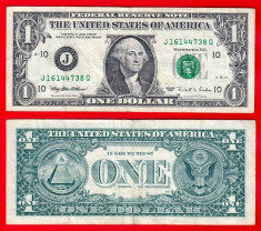 S.U.A. 1 DOLAR / DOLLAR 1995. XF. foto
