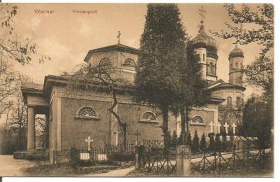 (A) carte postala(ilustrata)-GERMANIA-Weimar.Furstengruft foto