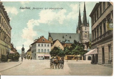 (A) carte postala(ilustrata)-GERMANIA-Saalfeld foto