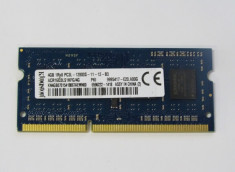 Ram Kingston DDR3L 4GB 1Rx8 PC3L-12800S-11-12-B3 ACR16D3LS1KFG/4G garantie foto