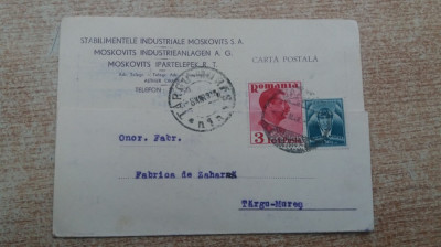 C.P. Reclama - Brasov Bod -Oradea 1936 foto