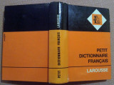 Petit Dictionnaire Francais. Larousse, 1956, Alta editura