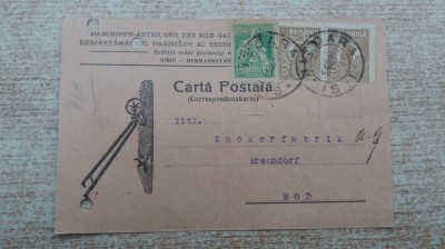 C.P. Reclama - Sibiu 1923 foto