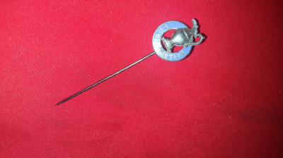 Insigna veche Club Sportiv SC Badgastein Austria , h=1,6 cm , metal si email foto