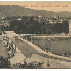 (A) carte postala(ilustrata)-ELVETIA-ZURICH