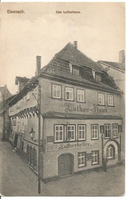 (A) carte postala(ilustrata)-GERMANIA-EISENACH foto