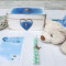 The Bear &amp;#038; The Magic Box Baby Boy Gift Set- Cadou Bebe Personalizat