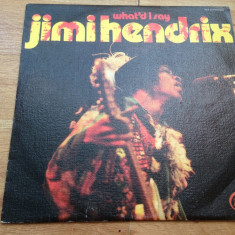 JIMI HENDRIX - WHAT"D I SAY ( 1970, MFP emi, Made in UK) vinil vinyl