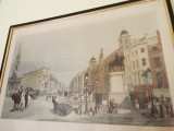 Cumpara ieftin Litografie &quot;Entry to the Strand from Charing Cross&quot;, Istorice, Fresca, Realism