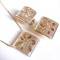 Set bijuterii dama 3D-colier si cercei-placat cu aur 18k