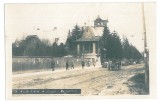 3914 - SIGHET, Maramures, ethnic with carts - old postcard, real PHOTO - unused, Necirculata, Fotografie