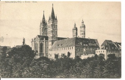 (A) carte postala(ilustrata)-GERMANIA-Naumburg a. saale foto