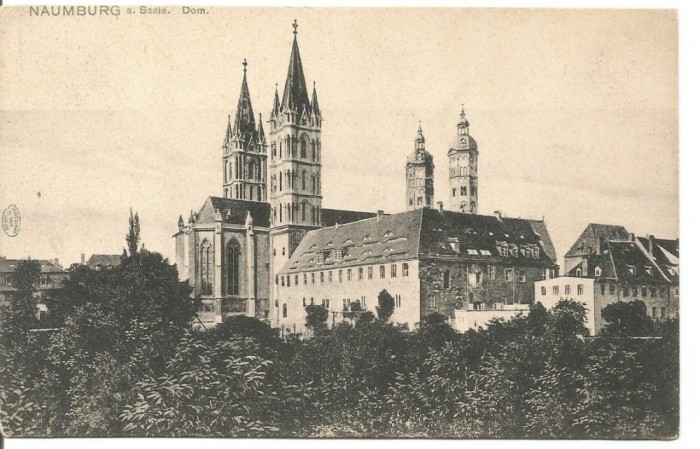 (A) carte postala(ilustrata)-GERMANIA-Naumburg a. saale