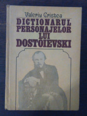 Valeriu Cristea - Dictionarul personajelor lui Dostoievski vol. I foto