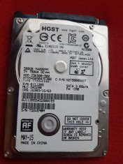 500gb hdd slim sata 2 5400RPM 2.5&amp;quot; Hitachi Travelstar Z5K500 folosit 7zile foto