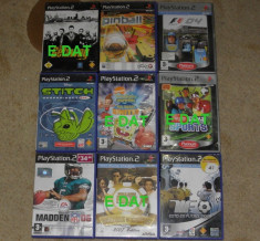 8 jocuri/joc x15lei PlayStation2/PS2:Rygar,Scarface,Dragon Ball,Stitch,Pinball foto