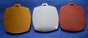 Lot 3 Medalii Federatia Romana De Kaiac Canoe Rsr Medalie Okazii Ro