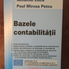 BAZELE CONTABILITATII - IAMANDI LUCA , PAUL MIRCEA PETCU