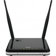 Router wireless D-Link DWR-118 , AC750 , Dual Band , 802.11 a/b/g/n/ac , USB 2.0 , Negru foto