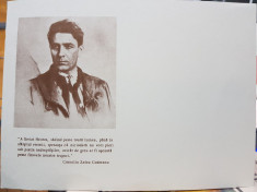 CARTE POSTALA LEGIONARA NECIRCULATA 10/14CM CORNELIU CODREANU MISCAREA LEGIONARA foto