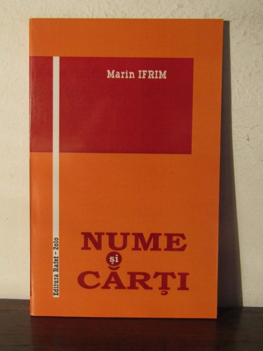 NUME SI CARTI -MARIN IFRIM
