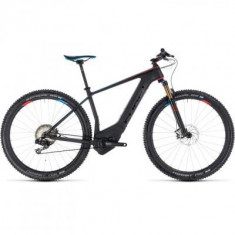 BICICLETA CUBE ELITE HYBRID C:62 SLT 500 29 Zeroblack 2018 foto