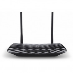 Router wireless TP-Link Archer C2 , 10/100/1000 Mbps , Dual Band , AC750 , 802.11 a/b/g/n/ac , USB , Negru foto