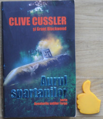 Aurul spartanilor Clive Cussler Grant Blackwood foto